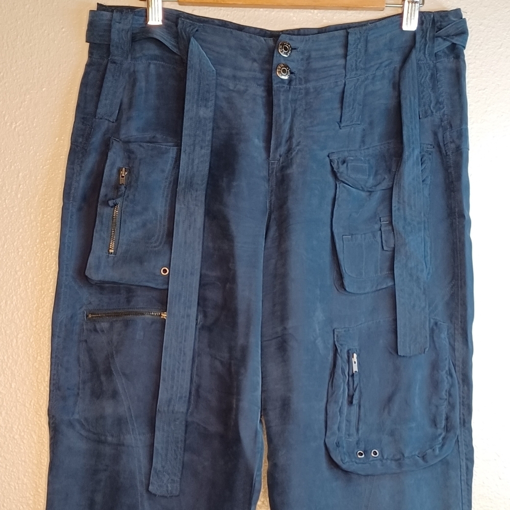 Johnny Was Hailey Soft Sz 6 Cargo Pants - Picture 4 of 14